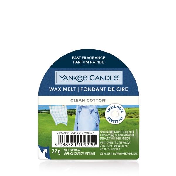 wosk clean cotton yankee candel