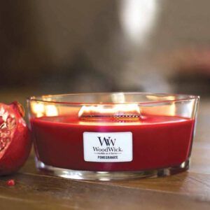 świeca zapachowa elipsa poemgranate woodwick